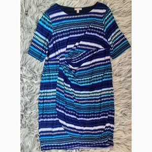 Macy’s Blue Print Dress